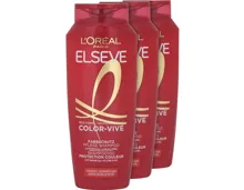 L'Oréal Elsève Color-Vive Shampoo 3 x 250 ml