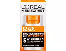 L’Oréal Men Expert Hydra Energy Anti-Müdigkeit 24h Feuchtigkeitspflege