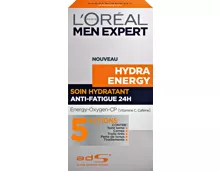 L’Oréal Men Expert Hydra Energy Feuchtigkeitspflege 24h Anti-Müdigkeit