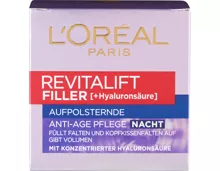 L’Oréal Revitalift Filler Anti-Age-Pflege Gesichtscrème Nacht