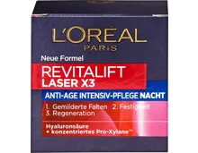 L’Oréal Revitalift Laser X3 Anti-Age-Intensiv-Pflege Nachtcrème