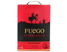 La Mancha DO Tempranillo Fuego, bag-in-box – Rotwein, Spanien