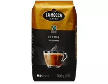 La Mocca Crema, Fairtrade Max Havelaar, Bohnen, 500 g