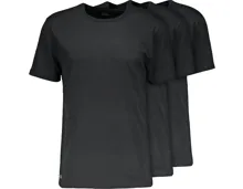 Lacoste Herren-Unterhemd, 3er-Pack M, schwarz