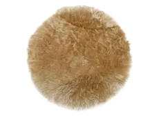 Lammfell Sitzkissen Ø 34 cm
