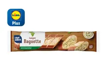 Laugenbaguette mit Kräuterbutter