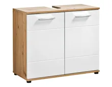 Lavaboy Bergen Dekor Eiche Artisan weiss 70 x 61 x 35 cm