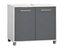 Lavaboy Betty 1 Dekor anthrazit-weiss 64 x 56 x 34 cm