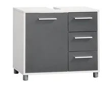 Lavaboy Betty 2 Dekor anthrazit-weiss 64 x 56 x 34 cm