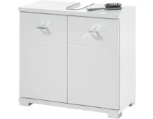 Lavaboy Loop Dekor hochglanz weiss 60 x 57 x 31 cm
