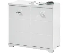 Lavaboy Loop Dekor hochglanz weiss 60 x 57 x 31 cm