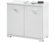 Lavaboy Loop Dekor hochglanz weiss 60 x 57 x 31 cm