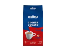 Lavazza Crema e Gusto Kaffee gemahlen