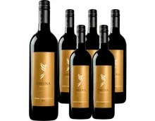 Lazio IGP Diana Nemorensis I Rosso Ômina Romana 6x 75cl (2018) – Rotwein, Italien (0.75l)
