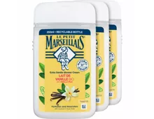 Le Petit Marseillais Duschgel Vanillemilch 3 x 250 ml