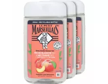 Le Petit Marseillais Duschgel weisse Pfirsich und Nektarine 3 x 250 ml