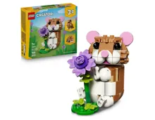 Lego® Creator 3-in-1 31376 Niedlicher Hamster mit Blume 7+ Jahre