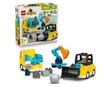 Lego® Duplo 10475 Baufahrzeuge – 3-in-1-Set 2+ Jahre