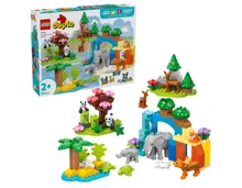 Lego® Duplo® 10446 Wildtier-Familien 3-in-1-Set 2+ Jahre