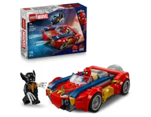 Lego® Marvel Super Heroes 76336 Spider-Man Auto vs. Venomized Wolverine 7+ Jahre