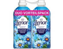 Lenor Weichspüler Küstenblumen & Zypresse, 2 x 71 Waschgänge