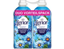 Lenor Weichspüler Küstenblumen & Zypresse, 2 x 71 Waschgänge