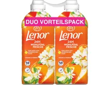 Lenor Weichspüler Orange & Verbene 2 x 59 Waschgänge