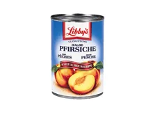 Libby's Birnen / Pfirsich halbe
