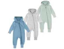 LILY & DAN Baby Fleece Overall