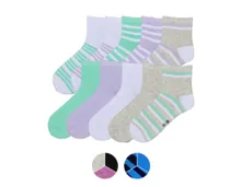 LILY & DAN Kinder Sneaker Socken 10er-Pack, Ankle