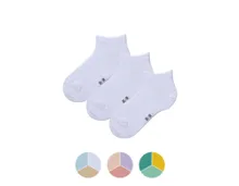 LILY & DAN Kinder Sneaker Socken 3er Pack