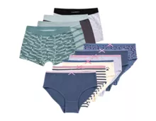 LILY & DAN Kinder Unterhosen 7er Pack / Boxershort 5er Pack