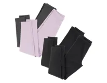 LILY & DAN Kinder-Winter-Leggings, Doppelpack