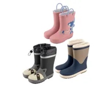 LILY & DAN Kleinkinder Gefütterte Gummistiefel