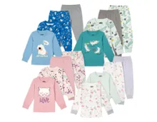 LILY & DAN Kleinkinder-Pyjama, 2er-Pack
