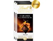 Lindt Excellence Caramel Sel 3x100g