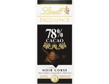 Lindt Excellence Dunkel 78% Cacao Tafelschokolade