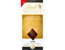 Lindt Excellence Dunkel Gaufrette Tafelschokolade