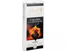 Lindt Excellence Tafelschokolade Dunkel Caramel à la Pointe de Sel