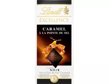 Lindt Excellence Tafelschokolade Dunkel Caramel à la Pointe de Sel