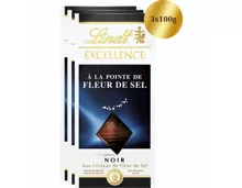 Lindt Excellence Tafelschokolade Fleur de Sel 3x100g