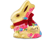 Lindt Goldhase Milch Flower Edition