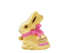 Lindt Goldhase Weiss & Erdbeere