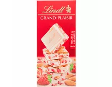 Lindt Grand Plaisir Tafelschokolade Weiss Erdbeer & Mandel