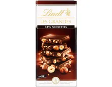 Lindt Les Grandes Dunkel Nuss Tafelschokolade