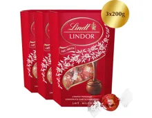 Lindt Lindor Kugeln Milch 3x200g