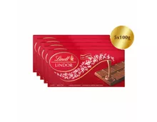 Lindt Lindor Milch 5x100g