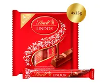 Lindt Lindor Milch Riegel 4x25g