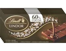 Lindt Lindor Tafelschokolade Extra Dunkel