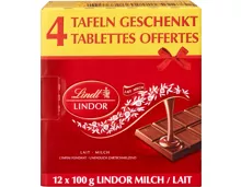 Lindt Lindor Tafelschokolade Milch